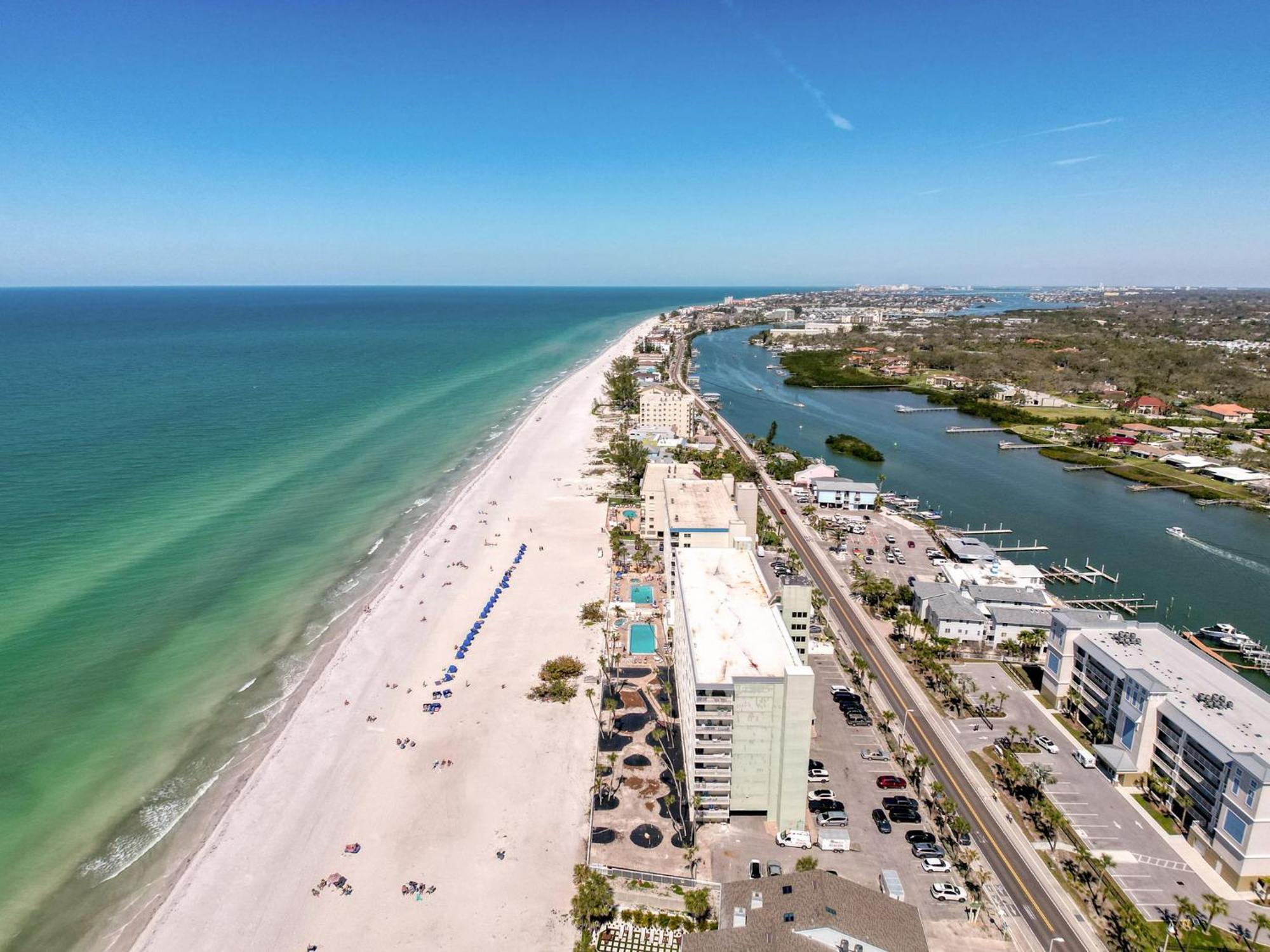 Вилла 20002 Gulf Blvd Penthouse 5 Клеруотер-Бич Экстерьер фото
